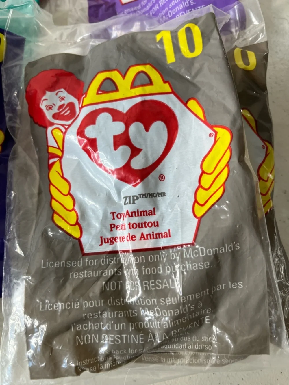 Ty Beanie Babies McDonald's Collectible Plush 1998
